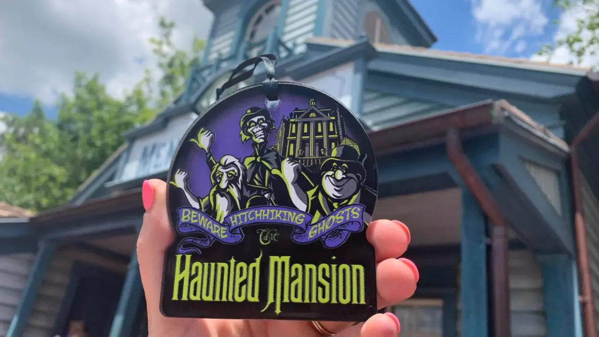 New Haunted Mansion Ornament Lurking At Magic Kingdom
