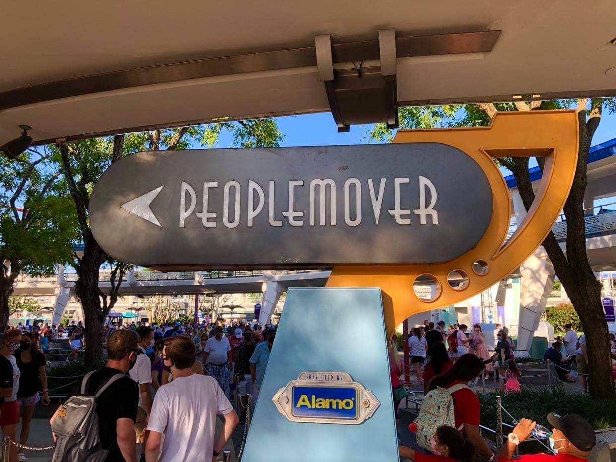 Peoplemover has finally reopened in the Magic Kingdom