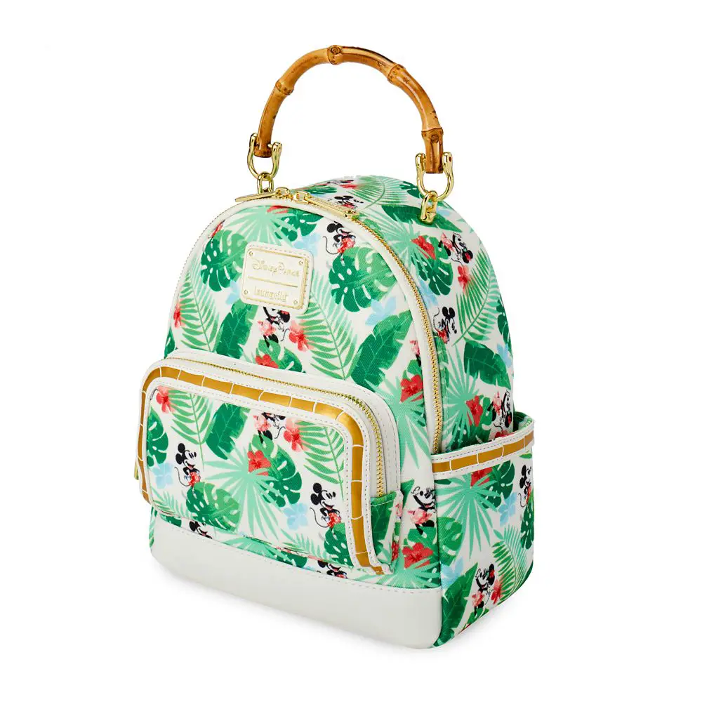 Mickey And Minnie Tropical Loungefly Backpack