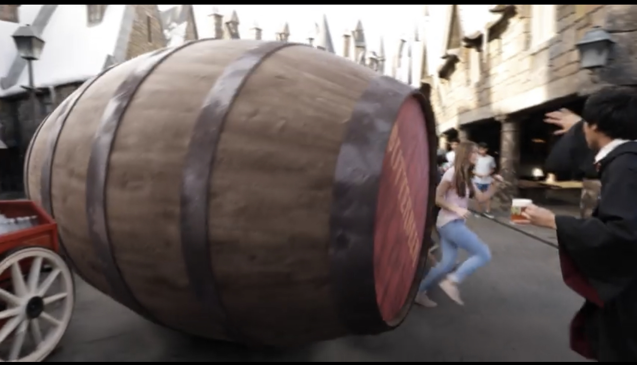 Zach King gets into a Little Mischief in The Wizarding World of Harry Potter