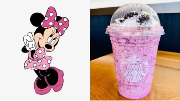 Minnie Mouse frappuccino