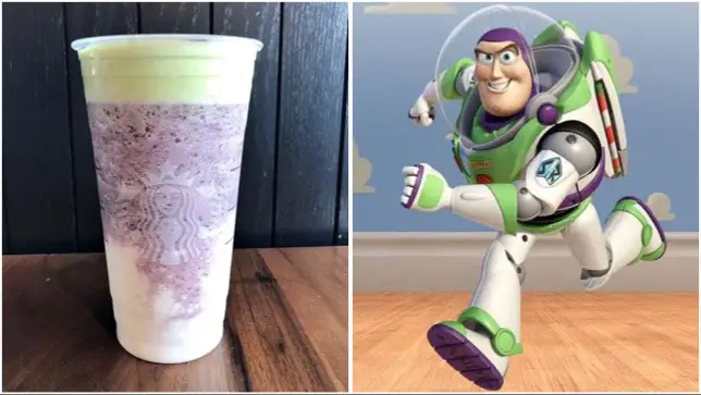 This Buzz Lightyear Frappuccino Will Take To Infinity And Beyond!