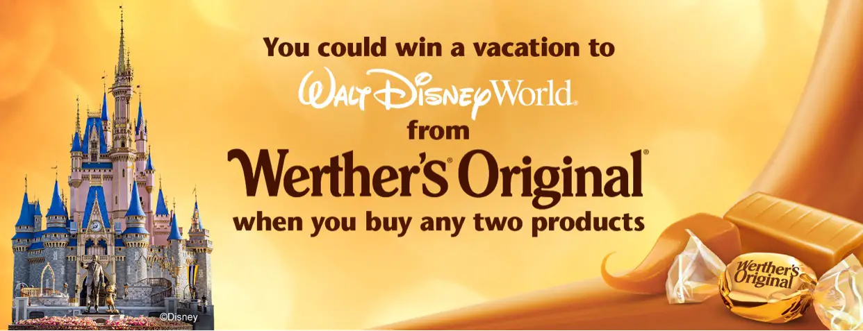 Win a trip to Disney World from Werther's Original!