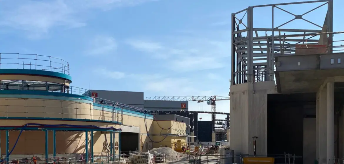 Construction Continues at Avengers Campus in Disneyland Paris
