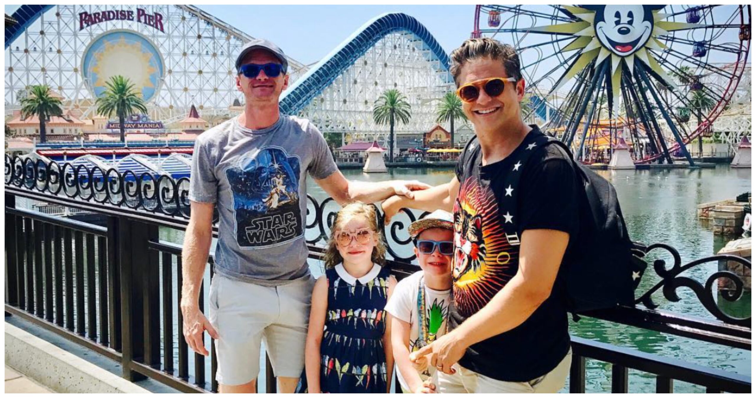 Neil Patrick Harris Says He'll Visit the Disney Parks with his Kids "Until They Can't Stand Him Anymore"