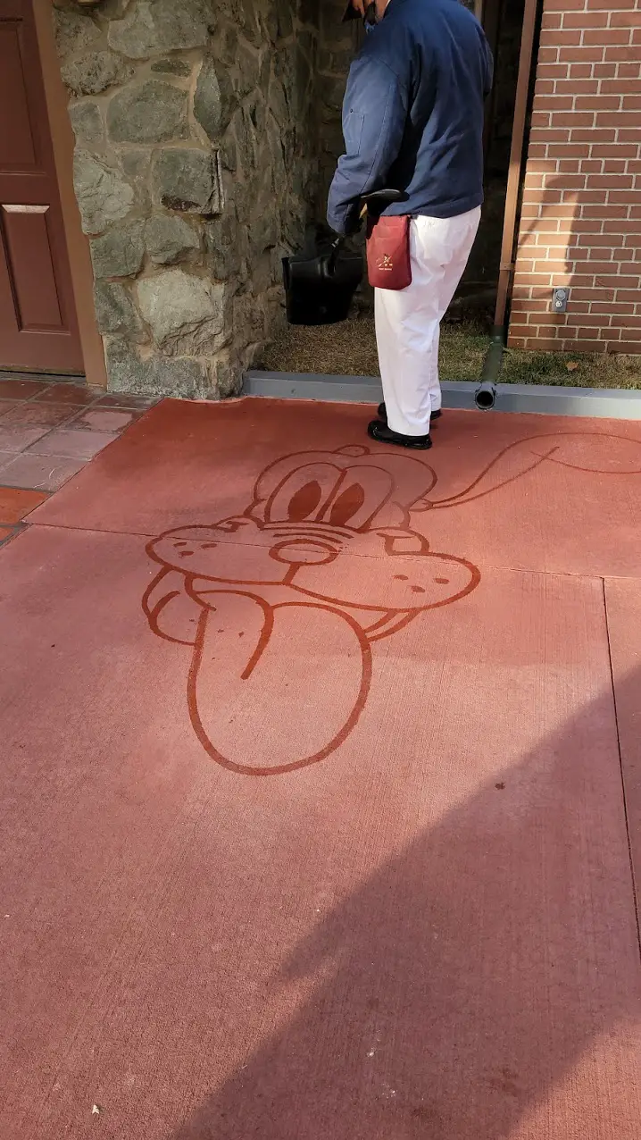 Disney World custodian