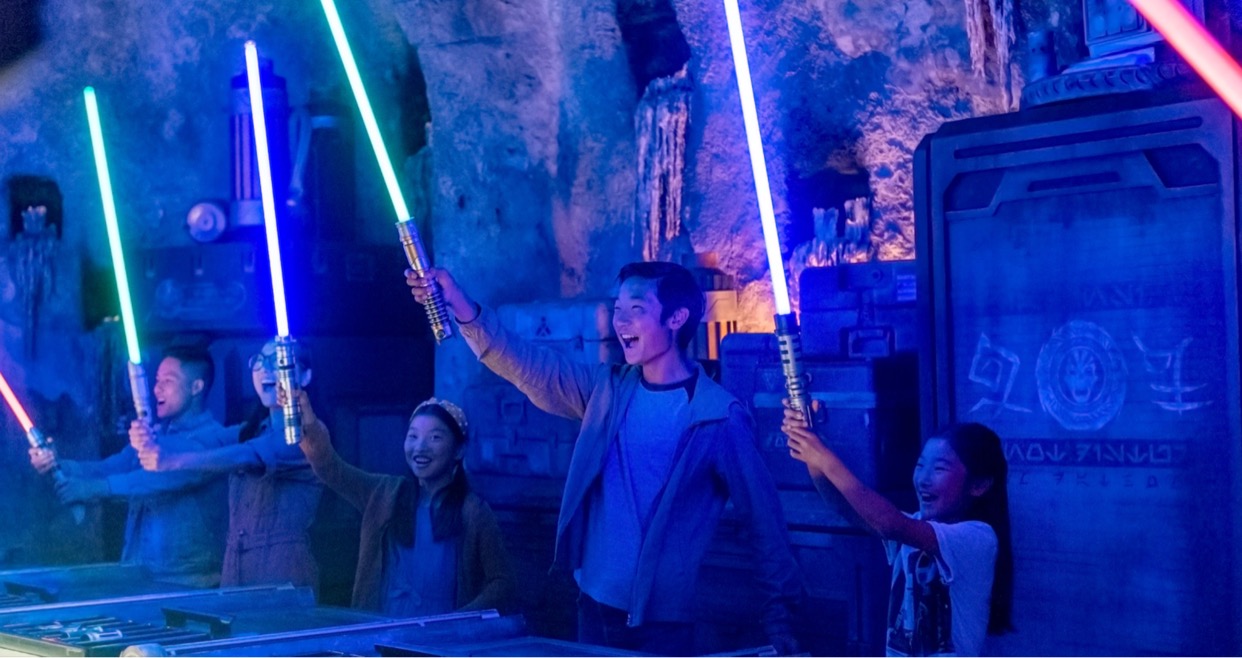 Price for Build your own lightsaber experience in Hollywood Studios has gone up