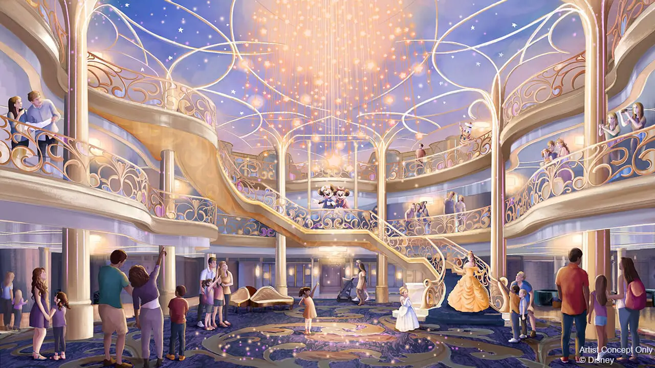 Disney Cruise Line Unveils Dazzling New Design Concept for the Disney Wish