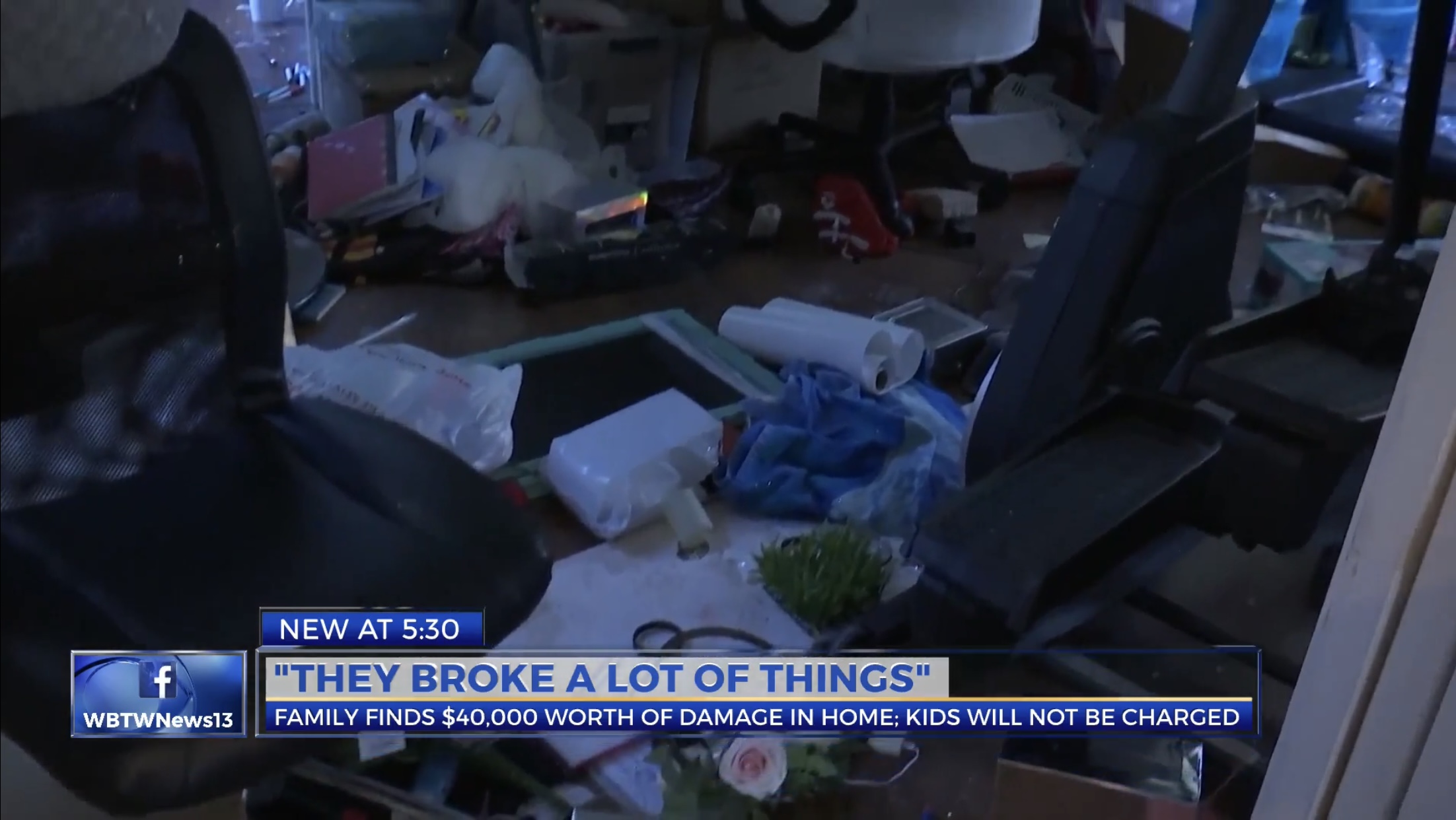 Family returns from Disney World Vacation to find their house destroyed by vandals