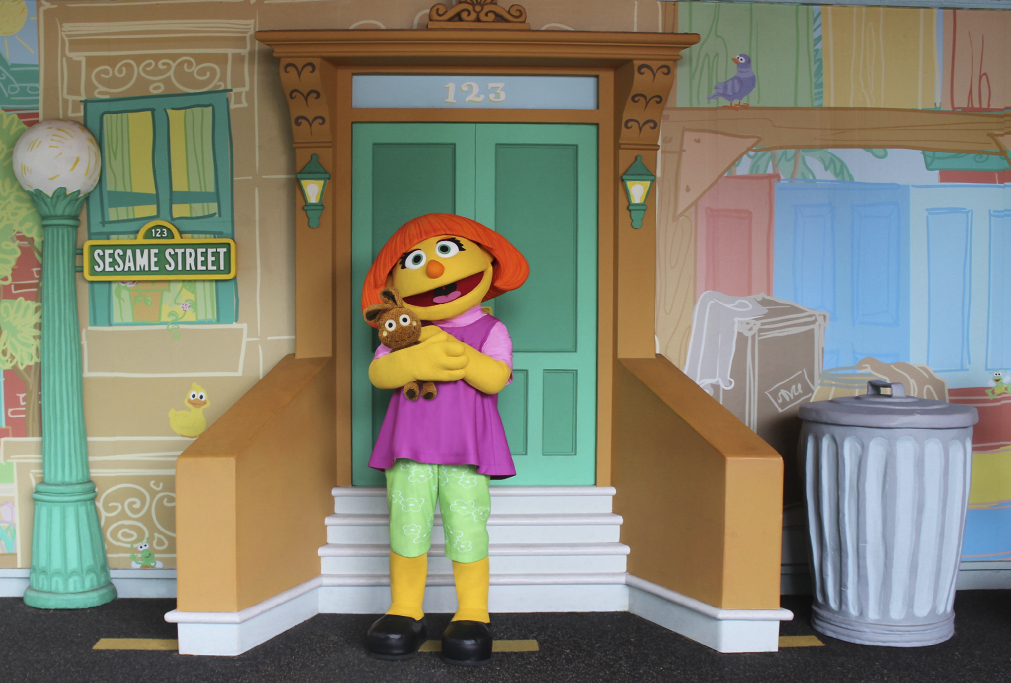 SeaWorld Orlando celebrates Autism Acceptance Month with the debut of Sesame Street character, Julia