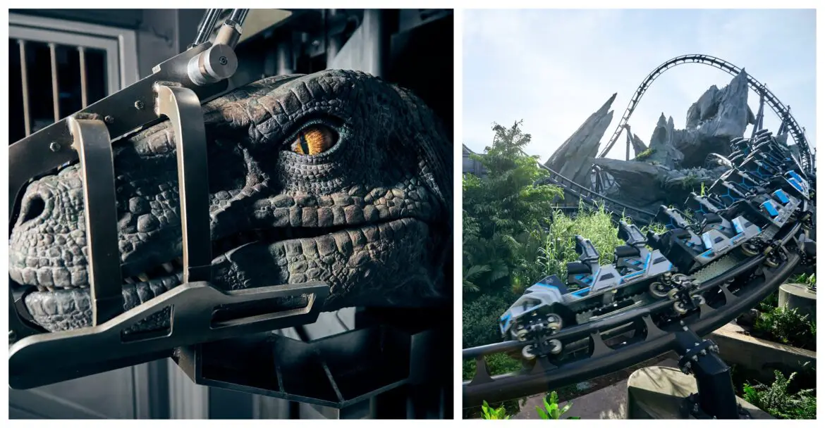 First look at the Velociraptor pack in the epic new Jurassic World VelociCoaster