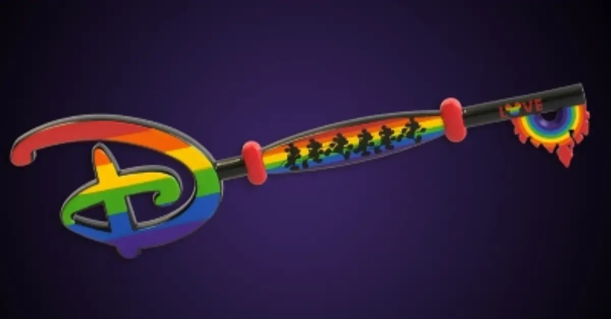 Rainbow Disney Key