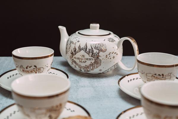 Mischief Managed With The Harry Potter Marauders Map Tea Set