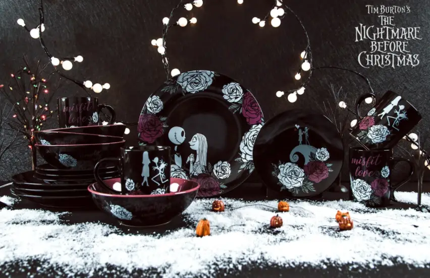 This Nightmare Before Christmas Dish Set Is Simply Meant To Be