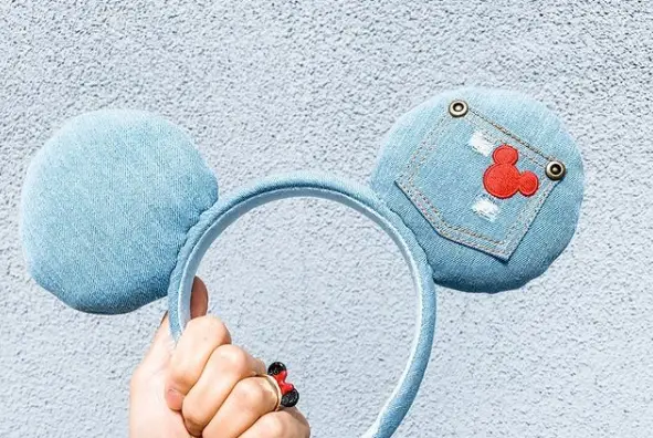 Disney Parks Designer Denim Ear Headband Coming Soon