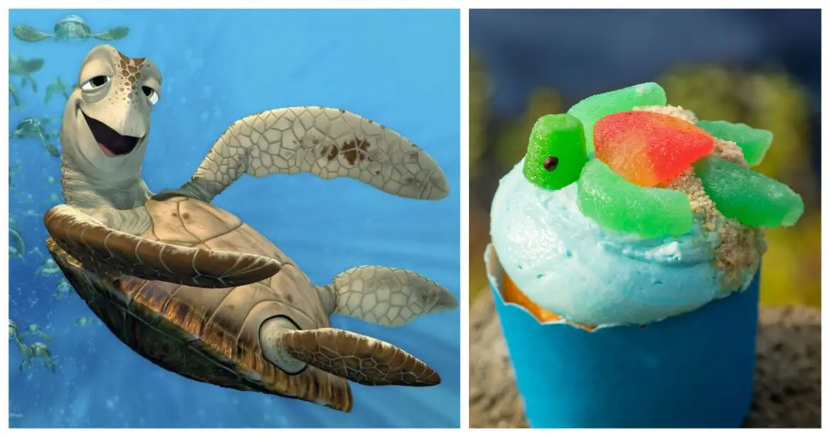 Celebrate Earth Month with the Sea Turtle Cupcake from Restaurantosaurus