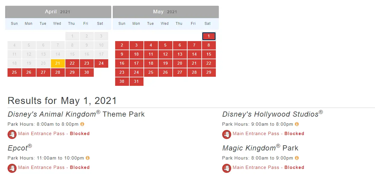 Disney Cast Members Blocked from Visiting the Disney World Theme Parks in May