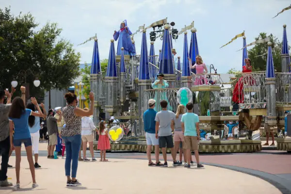 'The Royal Princess Processional' at Magic Kingdom Park