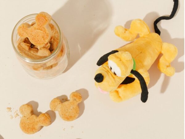 Mickey shaped dog treats