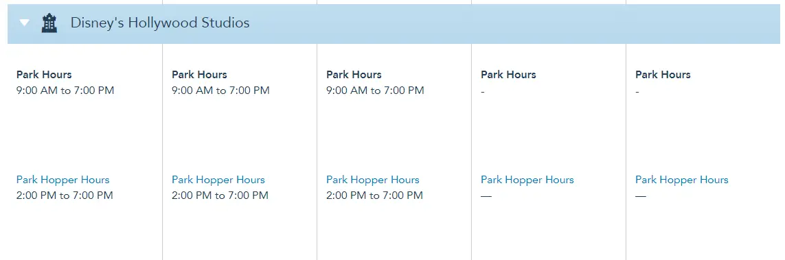 Disney World theme park hours released for Early July