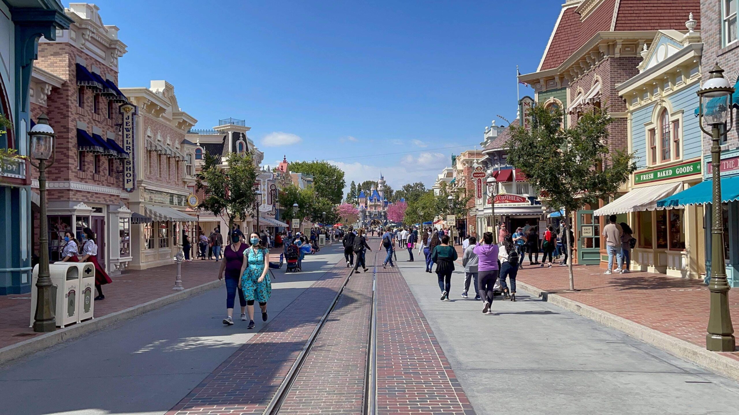 First look at a newly Reopened Disneyland