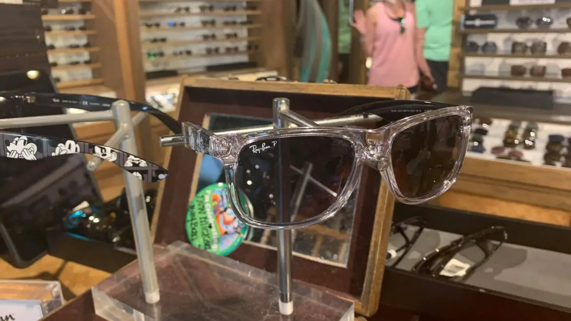 New Mickey Ray-Ban Suglasses Spotted in the Magic Kingdom