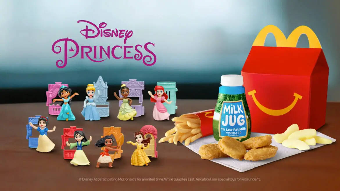 Star Wars And Disney Princess Happy Meal Toys Now At McDonald’s!