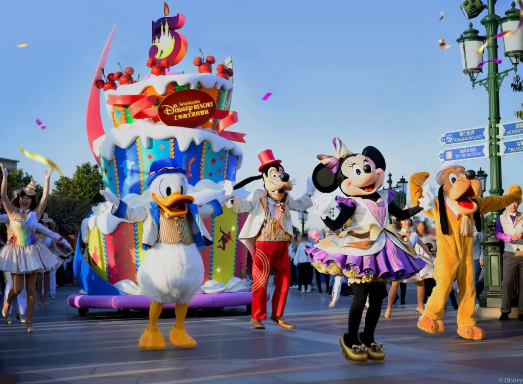 Shanghai Disney Resort’s 5th Birthday  Celebration Officially Begins!