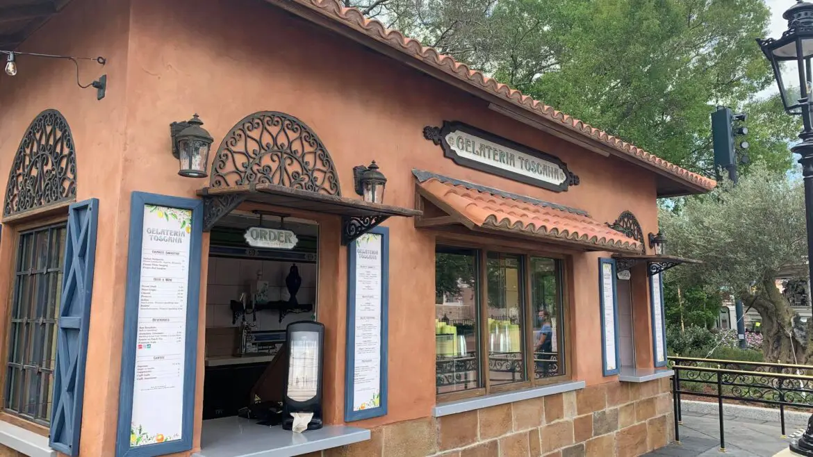 First look at the new Gelateria Toscana in Epcot