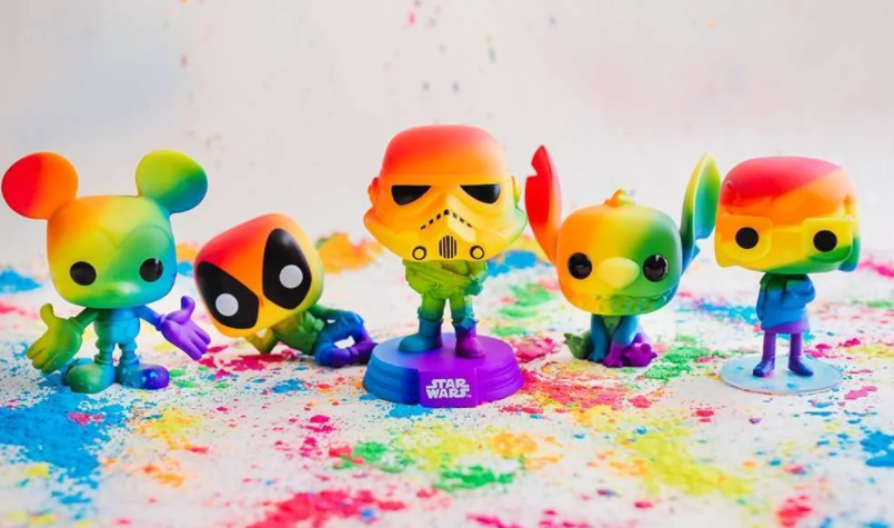 New 2021 Funko Pop! Pride Figurines Feature Characters from Star Wars, Marvel, Disney, and More