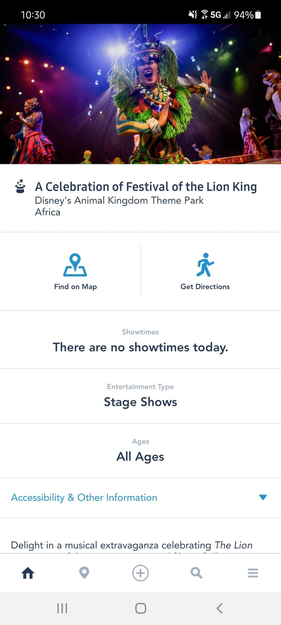 A Celebration of Festival of the Lion King to Opening Today at Disney’s Animal Kingdom