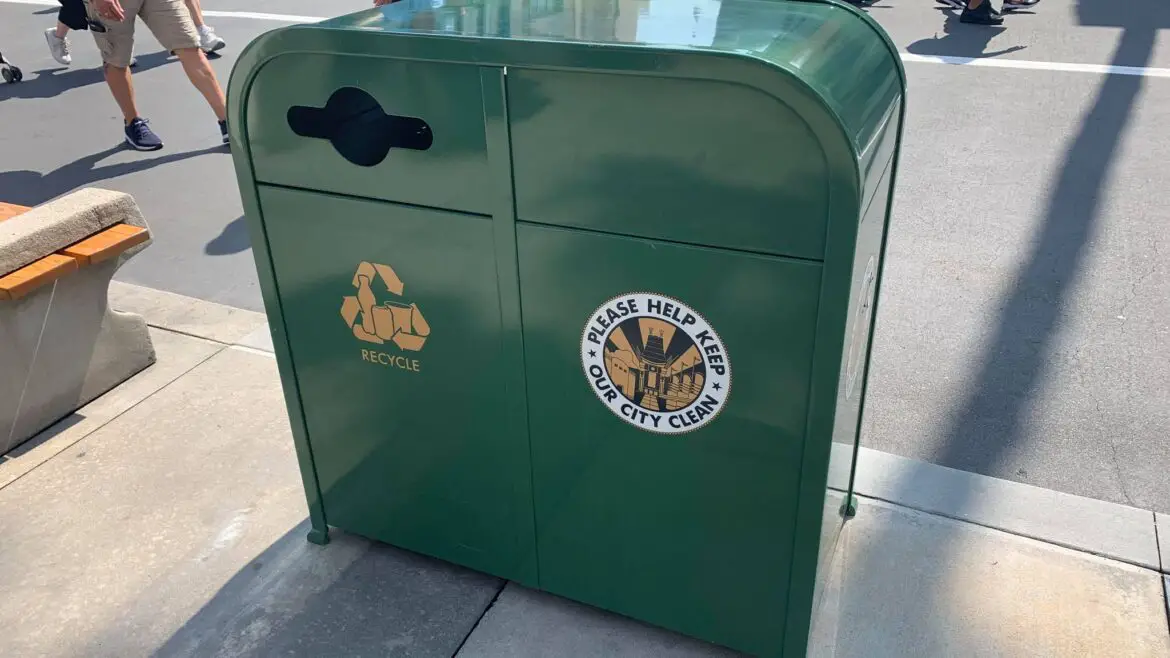 Disney World no longer leaving trash cans open