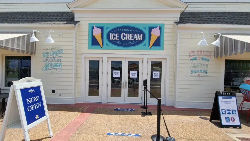 Boardwalk Ice Cream Shop