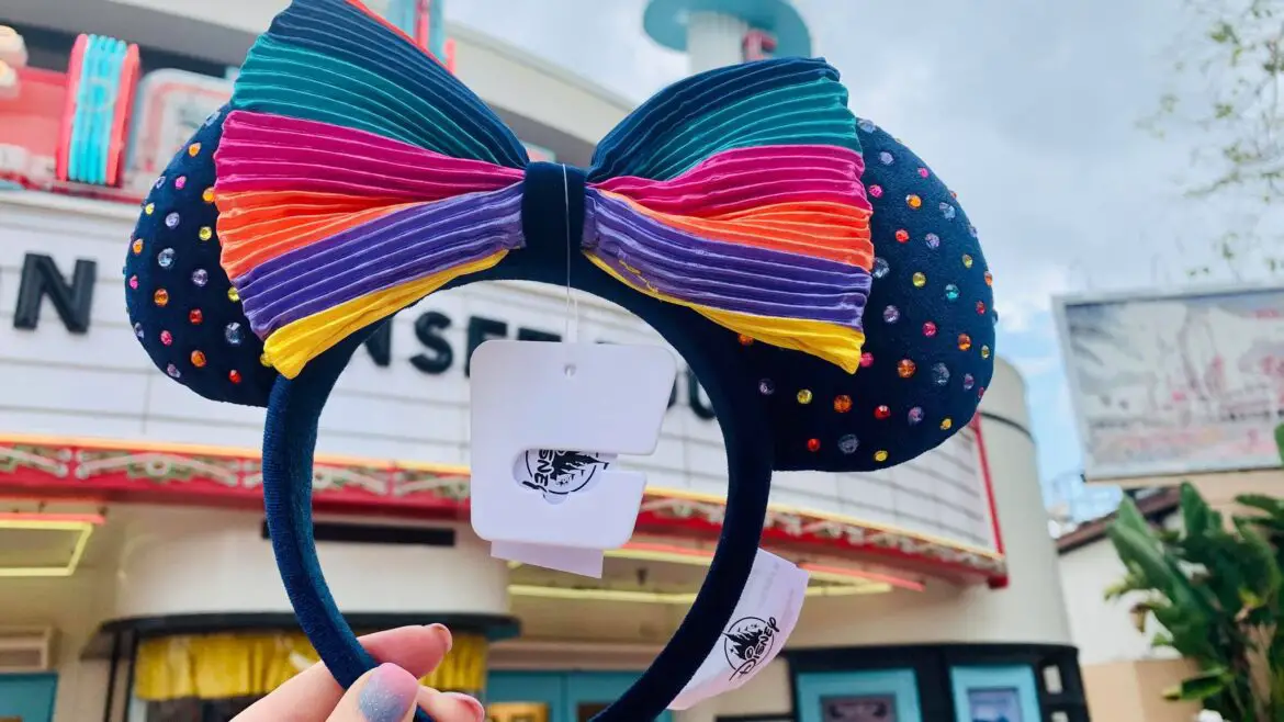 New Crystal Rainbow Minnie Ears popping up all over Walt Disney World