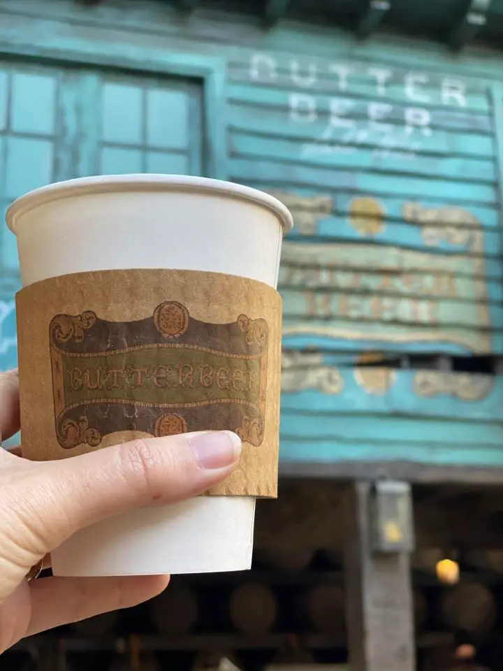 Hot Butterbeer available year-round at Universal Orlando