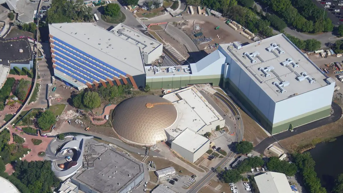 Aerial look at Guardians of the Galaxy Cosmic Rewind