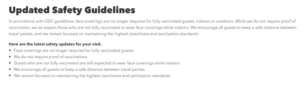 Vaccinated Guests no longer required to wear masks indoors at Universal Orlando
