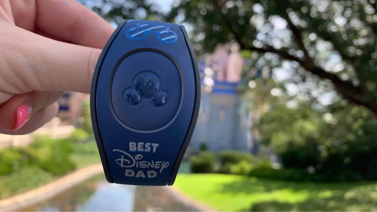 Limited edition Father's Day Magic Band available at Disney World
