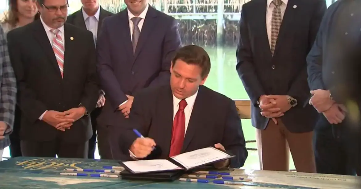 Governor DeSantis signs order ending all Covid restrictions in Florida