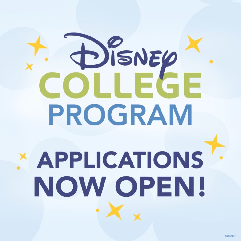 Disney Now Accepting Applications for the Disney College Program