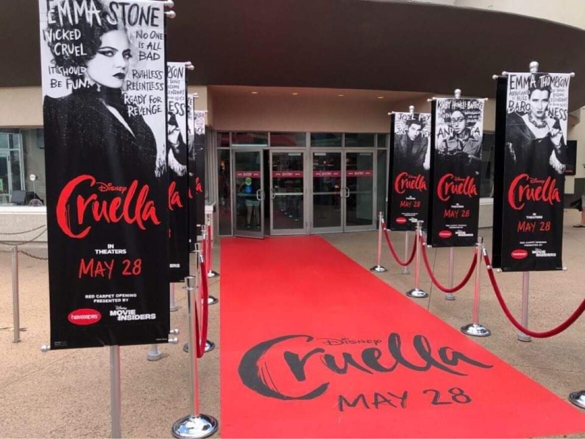 AMC Theatres in Disney Springs gets ready for Cruella