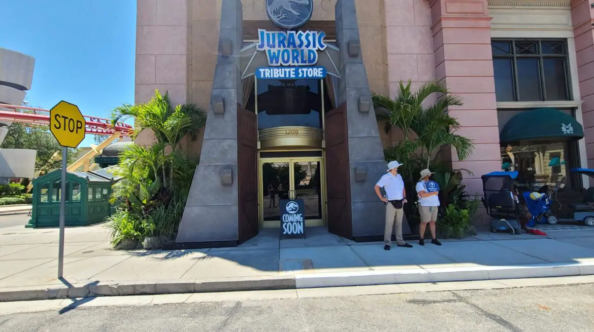 Jurassic World Tribute Store coming to Universal