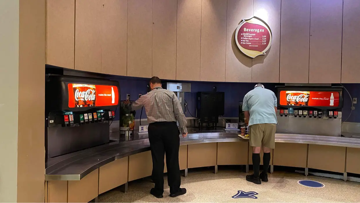 Self Service Drink stations now open in Sunshine Seasons at Epcot