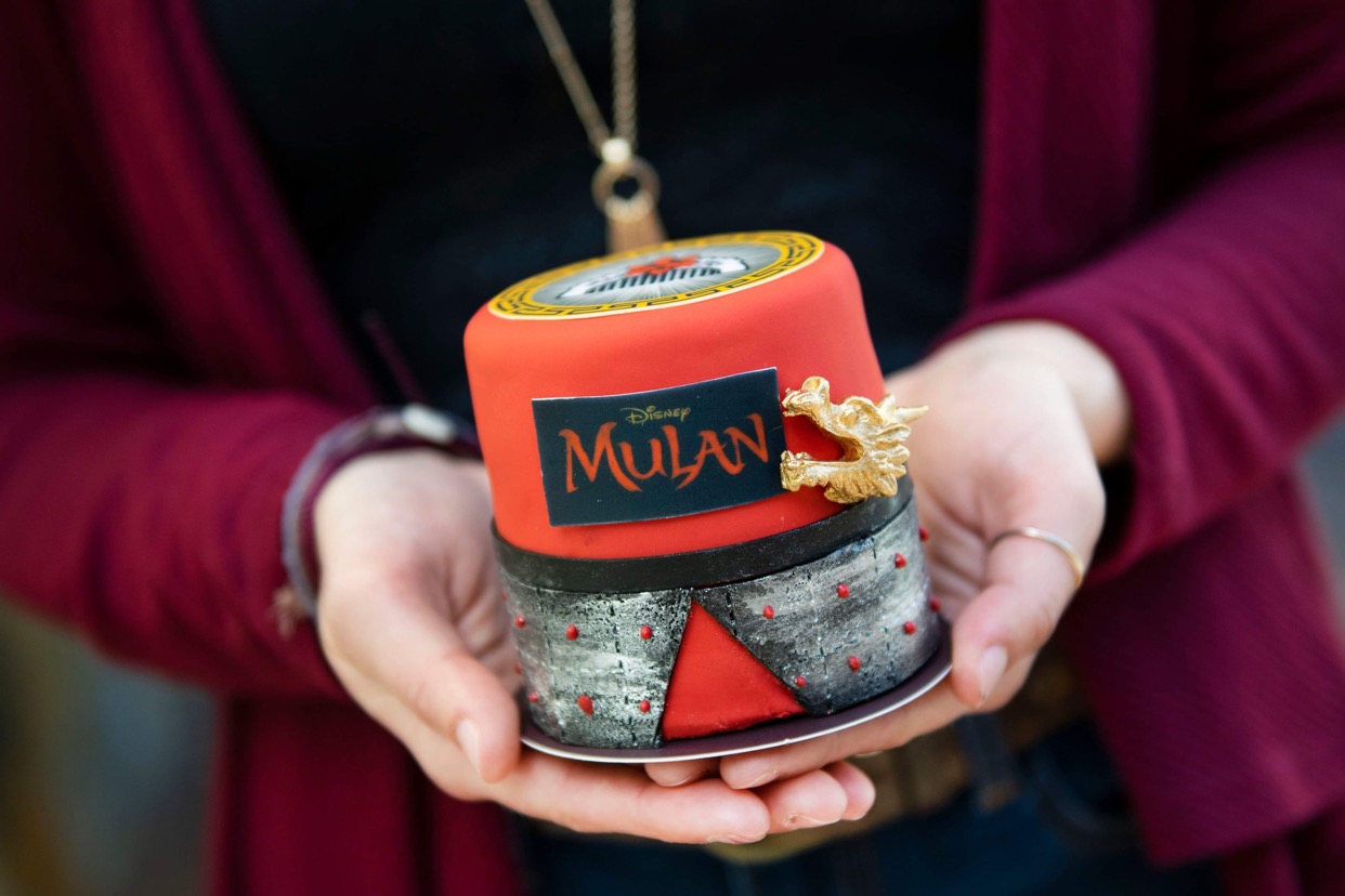 Two new Mulan themed cakes available for a limited time at Disney Springs