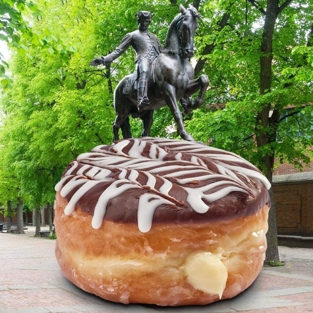 New Nutella Boston Creme Donut at Everglazed Donuts