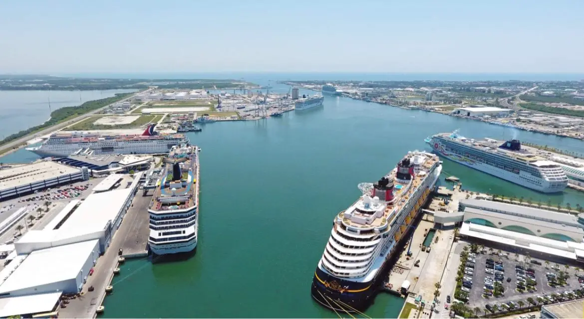 Port Canaveral is the first U.S. port to begin distributing vaccines for workers