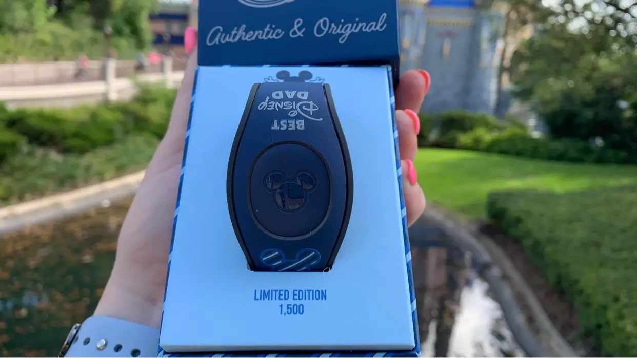 Limited edition Father's Day Magic Band available at Disney World