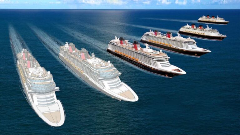 where is the disney cruise ship now uk