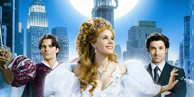 The cast of Disney's Enchanted