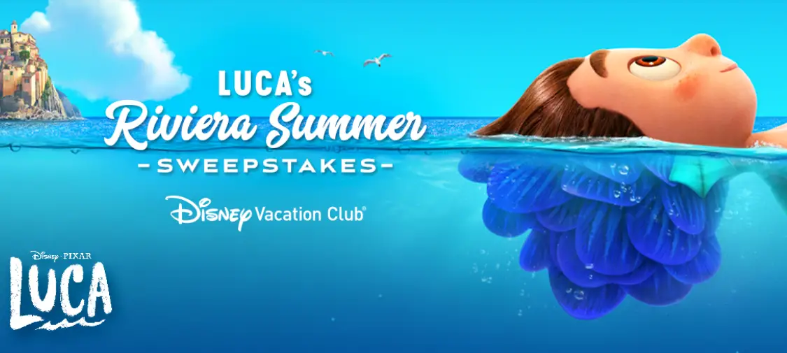 Enter Luca’s Riviera Summer Sweepstakes and win a trip to Disney World
